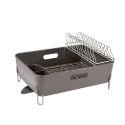 Egouttoir à Vaisselle Avec Bac Et Gouttière D'écoulement -Cuisine Fournitures Boutique 654025 2 4 Egouttoir a vaisselle avec bac et gouttiere d ecoulement Mathon