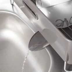 Egouttoir à Vaisselle Avec Bac Et Gouttière D'écoulement -Cuisine Fournitures Boutique 654025 3 4 Egouttoir a vaisselle avec bac et gouttiere d ecoulement Mathon