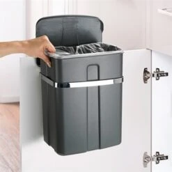 Poubelle De Porte 8 Poubelle De Porte -Cuisine Fournitures Boutique 654085 3 3 Poubelle de porte Wenko by Maximex