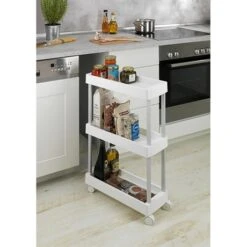 Chariot De Cuisine Mino -Cuisine Fournitures Boutique 658034 2 1 Chariot de cuisine Mino Wenko by Maximex