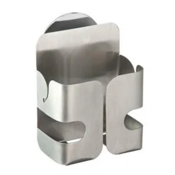 Porte-éponge Adhésif En Acier -Cuisine Fournitures Boutique 673048 2 1 Porte eponge adhesif en acier Wenko by Maximex