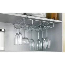 Lot De 2 Portes Verres Pour Placard Ou étagère -Cuisine Fournitures Boutique 679000 2 2 Lot de 2 portes verres pour placard ou etagere Wenko by Maximex