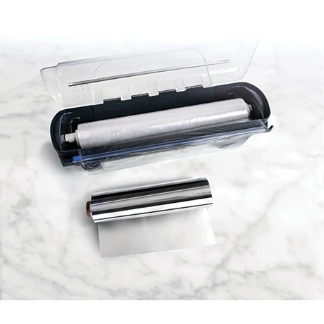 Lot Distributeur Et Rouleau De Film Alimentaire 300 M X 45 Cm 2 Lot Distributeur Et Rouleau De Film Alimentaire 300 M X 45 Cm – Image 2