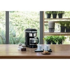 KitchenAid Machine à Café électrique Onyx 1,7 L 1100 W 5KCM1209EOB -Cuisine Fournitures Boutique 700028 2 1 Machine a cafe electrique onyx 1 7 L 1100 W 5KCM1209EOB Kitchenaid
