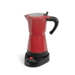 LIVOO Cafetière électrique Italienne Rouge 6 Tasses 480 W 5 LIVOO Cafetière électrique Italienne Rouge 6 Tasses 480 W -Cuisine Fournitures Boutique 700104 2 2 Cafetiere electrique Italienne rouge 6 tasses 480 W Livoo