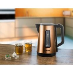Bestron Bouilloire électrique Coloris Cuivre 1,7 L 1850 2200 W -Cuisine Fournitures Boutique 702050 3 1 Bouilloire electrique coloris cuivre 1 7 L 1850 2200 W Bestron