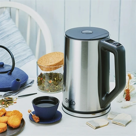 Bouilloire Température Réglable Et Paroi Froide 1,4 L 2200 W Inox 2 Bouilloire Température Réglable Et Paroi Froide 1,4 L 2200 W Inox – Image 2