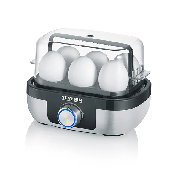 SEVERIN Cuiseur à Oeufs Inox Noir 1 SEVERIN Cuiseur à Oeufs Inox Noir