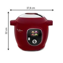 Moulinex Multicuiseur électrique Intelligent Cookéo 6 L 1600 W Rouge -Cuisine Fournitures Boutique 711015 3 1 Multicuiseur electrique intelligent Cookeo 6 L 1600 W rouge Moulinex