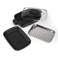 Cuisinart Multicuiseur électrique Cooking 4,7 L 1400 W Bleu Nuit -Cuisine Fournitures Boutique 713018 2 3 Multicuiseur electrique Cooking 4 7 L 1400 W bleu nuit Cuisinart