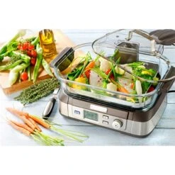 Cuisinart Cuiseur Vapeur Digital CookFresh STM1000E -Cuisine Fournitures Boutique 71569 3 8 Cuiseur vapeur Digital CookFresh STM1000E Cuisinart