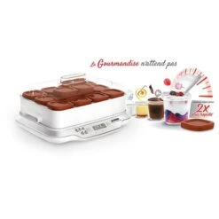 Yaourtière Multi Delices Express 12 Pots Marron YG661A00 -Cuisine Fournitures Boutique 71582 3 3 Yaourtiere multi delices express 12 pots marron YG661A00 Seb
