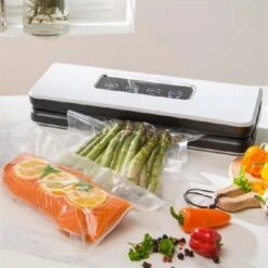 Appareil à Emballer Sous Vide Blanc 37 Cm 150 W KSSV60 -Cuisine Fournitures Boutique 720006 4 3 Appareil a emballer sous vide blanc 37 cm 150 W KSSV60 Kitchen Chef Professional