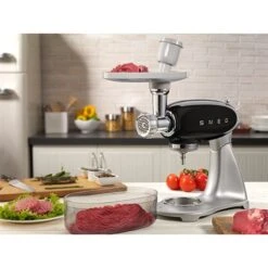 Smeg Hachoir SMMG01 Pour Robot Sur Socle -Cuisine Fournitures Boutique 720057 2 1 Hachoir SMMG01 pour robot sur socle Smeg