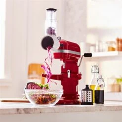 KitchenAid Tranchoir Et Râpes Cylindre 5KSMVSA Pour Robot Artisan 7 KitchenAid Tranchoir Et Râpes Cylindre 5KSMVSA Pour Robot Artisan -Cuisine Fournitures Boutique 72107 2 3 Tranchoir et rapes cylindre 5KSMVSA pour robot Artisan Kitchenaid