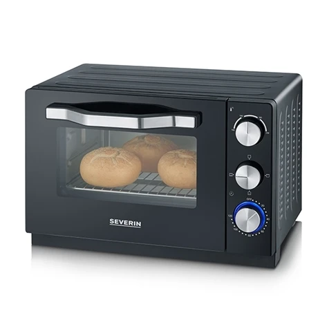 SEVERIN Mini Four Noir 20 L 1380 W TO2070 2 SEVERIN Mini Four Noir 20 L 1380 W TO2070 – Image 2