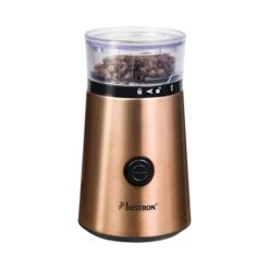Bestron Moulin à Café électrique Coloris Cuivre 150 W