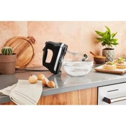 KitchenAid Batteur à Main électrique 6 Vitesses 60 W Noir Onyx 5KHM6118EOB -Cuisine Fournitures Boutique 760355 4 2 Batteur a main electrique 6 vitesses 60 W noir onyx 5KHM6118EOB Kitchenaid