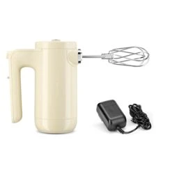 KitchenAid Batteur à Main électrique Sans Fil 7 Vitesses Crème 5KHMB732EAC 7 KitchenAid Batteur à Main électrique Sans Fil 7 Vitesses Crème 5KHMB732EAC -Cuisine Fournitures Boutique 760358 2 2 Batteur a main electrique sans fil 7 vitesses creme 5KHMB732EAC Kitchenaid