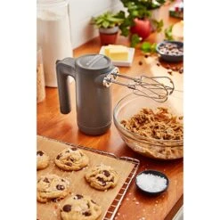 KitchenAid Batteur à Main électrique Sans Fil 7 Vitesses Gris Mat 5KHMB732EDG -Cuisine Fournitures Boutique 760359 4 2 Batteur a main electrique sans fil 7 vitesses gris mat 5KHMB732EDG Kitchenaid