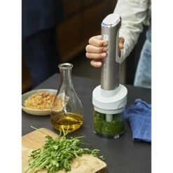 Cuisinart Mixeur Plongeant Argenté Sans Fil 3 En 1 RHB100E 7 Cuisinart Mixeur Plongeant Argenté Sans Fil 3 En 1 RHB100E -Cuisine Fournitures Boutique 761053 3 2 Mixeur plongeant argente sans fil 3 en 1 RHB100E Cuisinart