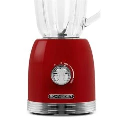 Schneider® Blender Vintage 1,5 L 800 W SCBL15R Rouge -Cuisine Fournitures Boutique 761073 2 1 Blender vintage 1 5 L 800 W SCBL15R rouge Schneider