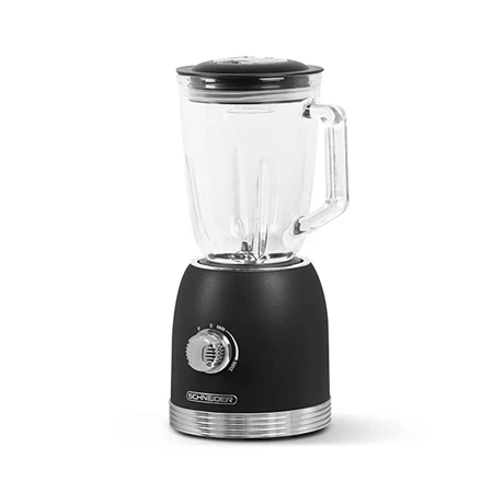 Schneider® Blender Vintage 800 W 1,5 L SCBL15B Noir 2 Schneider® Blender Vintage 800 W 1,5 L SCBL15B Noir – Image 2