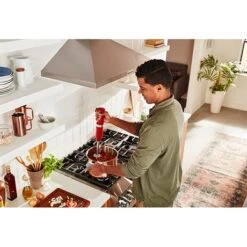 KitchenAid Mixeur Plongeant Sans Fil Rouge Empire 5KHBBV53EER -Cuisine Fournitures Boutique 761120 4 1 Mixeur plongeant sans fil rouge empire 5KHBBV53EER Kitchenaid