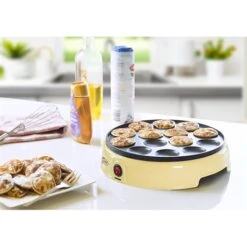 Bestron Appareil à Poffertjes 800 W -Cuisine Fournitures Boutique 780207 3 2 Appareil a Poffertjes 800 W Bestron
