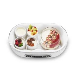 Yaourtière Automatique 4 Programmes 20 W Blanc Et Noir 7 Yaourtière Automatique 4 Programmes 20 W Blanc Et Noir -Cuisine Fournitures Boutique 780296 2 1 Yaourtiere automatique 4 programmes 20 W blanc et noir Simeo