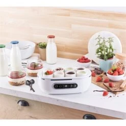 Yaourtière Automatique 4 Programmes 20 W Blanc Et Noir 8 Yaourtière Automatique 4 Programmes 20 W Blanc Et Noir -Cuisine Fournitures Boutique 780296 3 1 Yaourtiere automatique 4 programmes 20 W blanc et noir Simeo