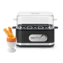 Cuiseur à œufs électrique 6 œufs 400 W Noir -Cuisine Fournitures Boutique 780300 2 1 Cuiseur a ufs electrique 6 ufs 400 W noir Naturamix