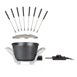 Princess Set Appareils à Raclette Avec Pierre à Cuire Et à Fondue 8 Personnes -Cuisine Fournitures Boutique 789022 3 1 Set appareils a raclette avec pierre a cuire et a fondue 8 personnes Princess