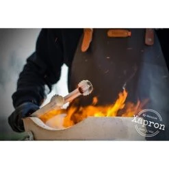 Tablier Kansas Cuir Noir Taille M 74 Cm -Cuisine Fournitures Boutique 880024 3 2 Tablier Kansas cuir noir taille M 74 cm Xapron