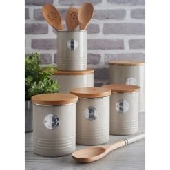 Typhoon Pot à Ustensiles Gris -Cuisine Fournitures Boutique 880046 2 3 Pot a ustensiles gris Typhoon